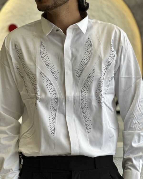 DESIGNER SHIRTS(WHITE)