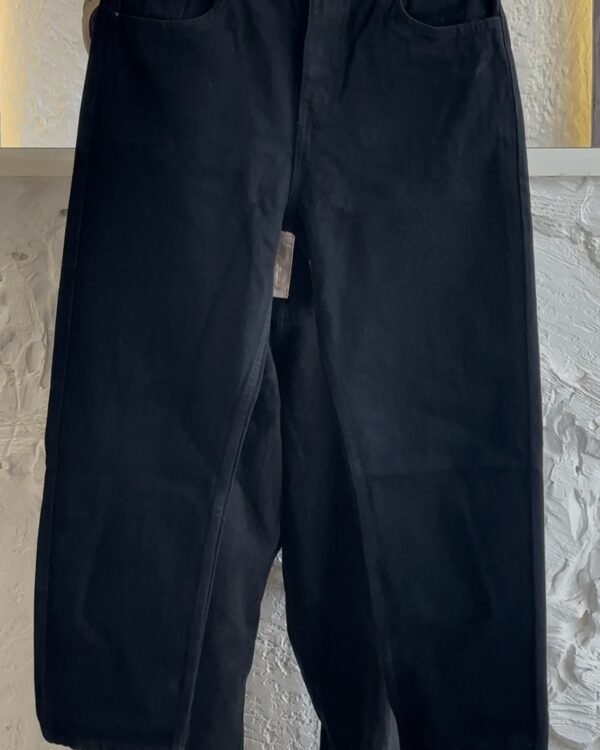 MOM FIT PANTS(BLACK)