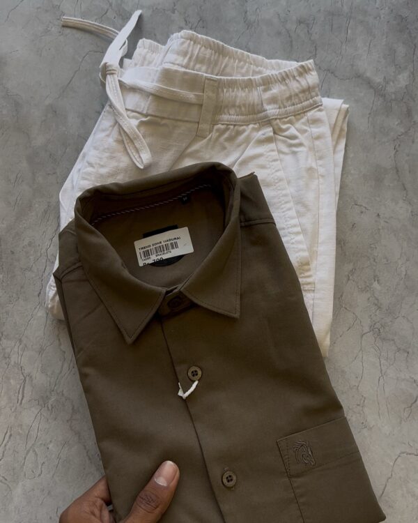 PLAIN SHIRTS(DARK GREEN)