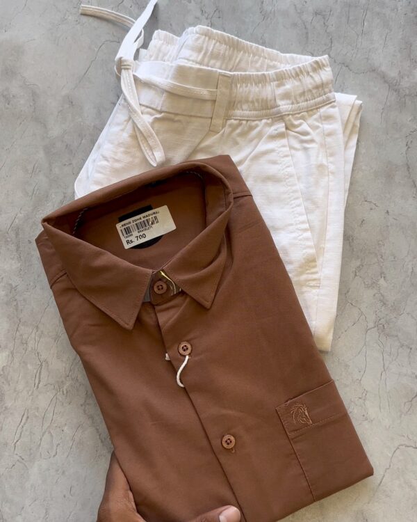 PLAIN SHIRTS(BEIGE)
