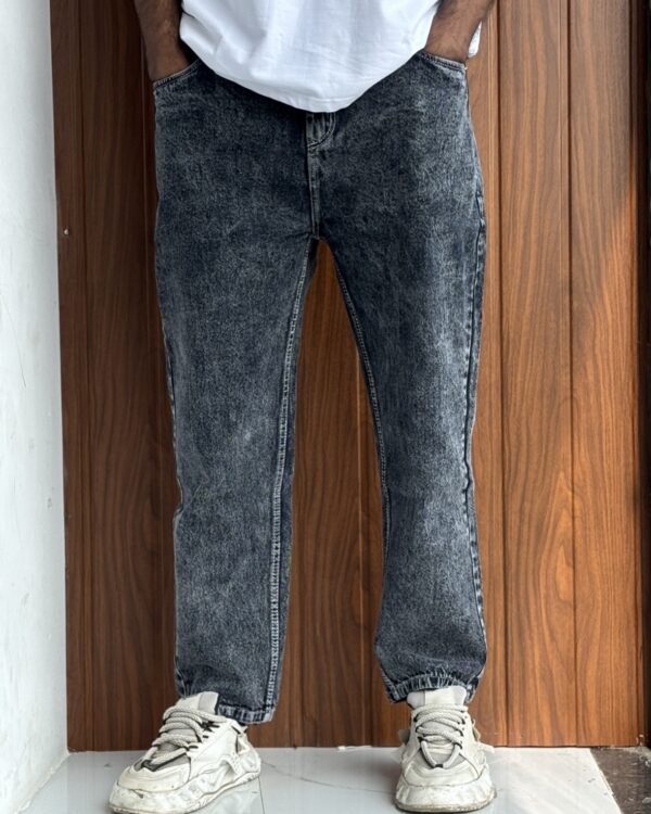 MOM FIT PANTS(DARK GREY)