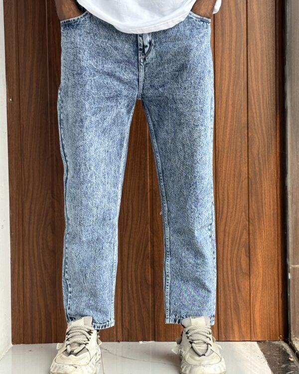 MOM FIT PANTS(ICE BLUE)