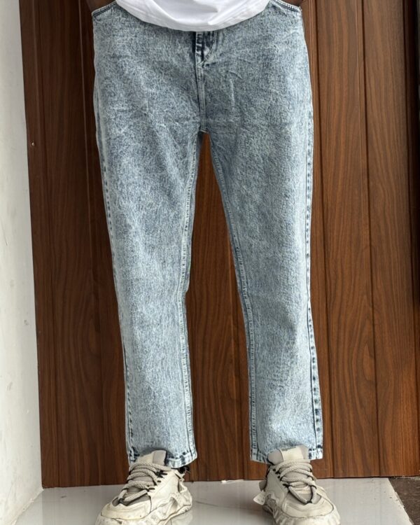 MOM FIT PANTS(JEAN BLUE)