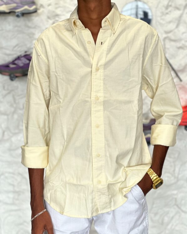 CORDUROY SHIRTS(LITE YELLOW)