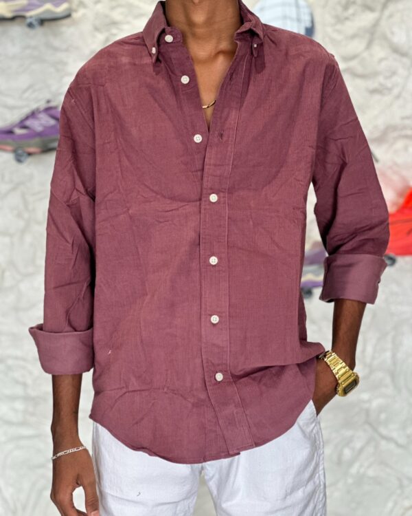 CORDUROY SHIRTS(ONION PINK)