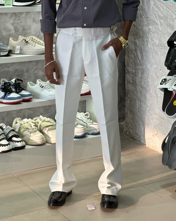 BOOTCUT GURKHA(WHITE)