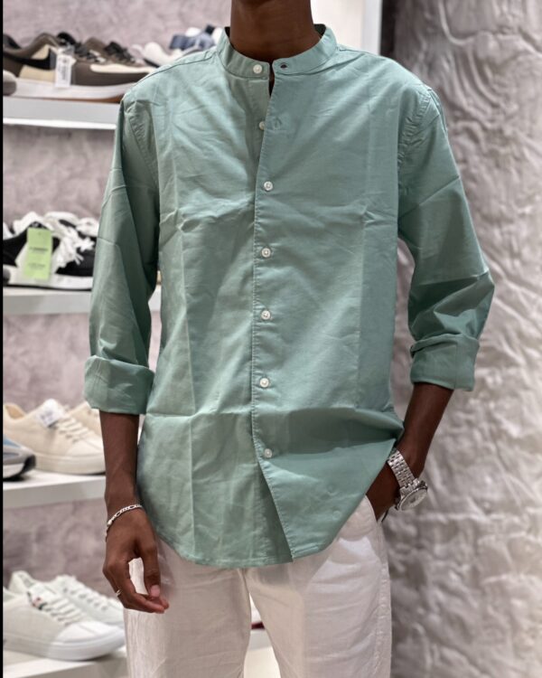 MANDARIN COLLAR SHIRTS
