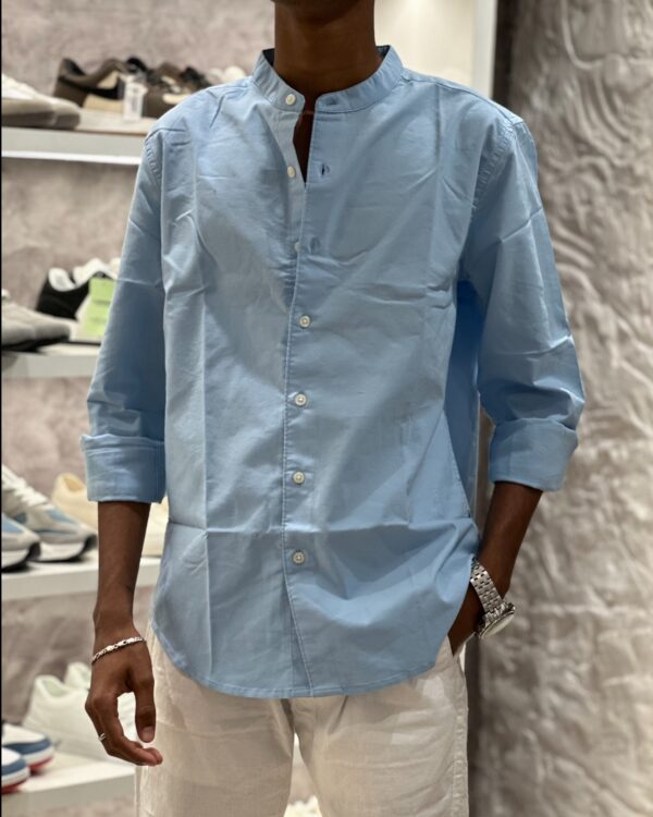 MANDARIN COLLAR SHIRTS