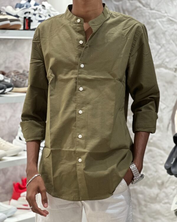 MANDARIN COLLAR SHIRTS