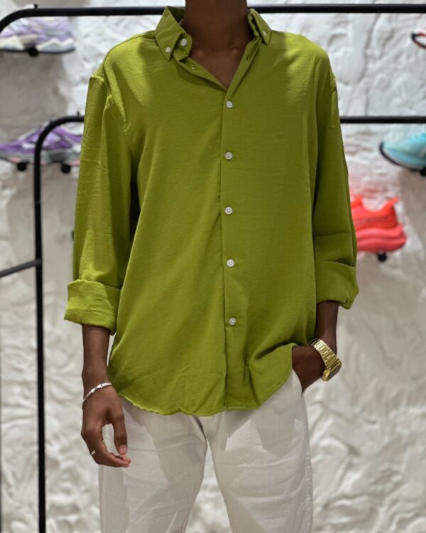DOWNBUTTON SHIRTS(GREEN)
