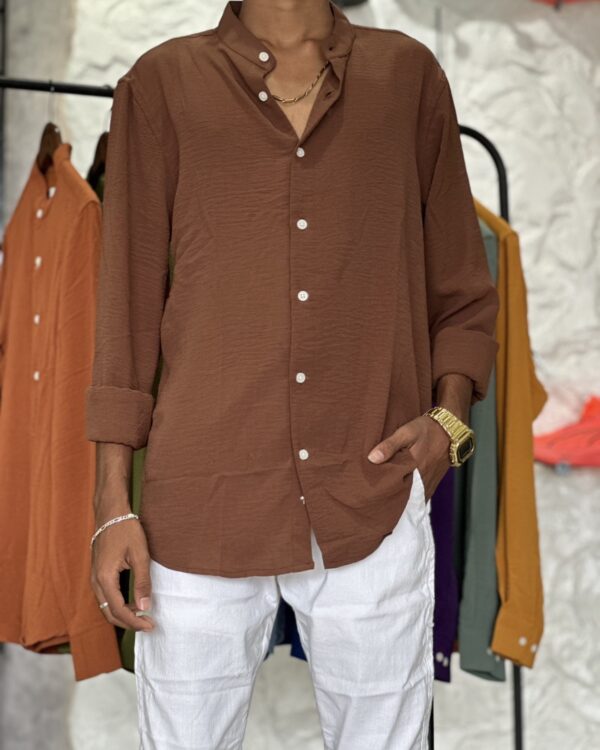 MANDARIN LINEN(CHOCO BROWN)