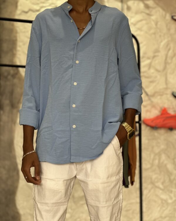 MANDARIN LINEN(SKY BLUE)