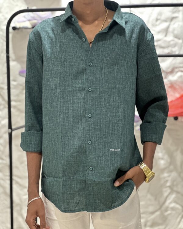 LINEN SHIRTS(GREEN)