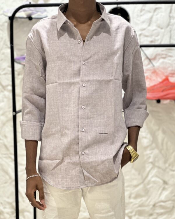 LINEN SHIRTS (PURPLE)