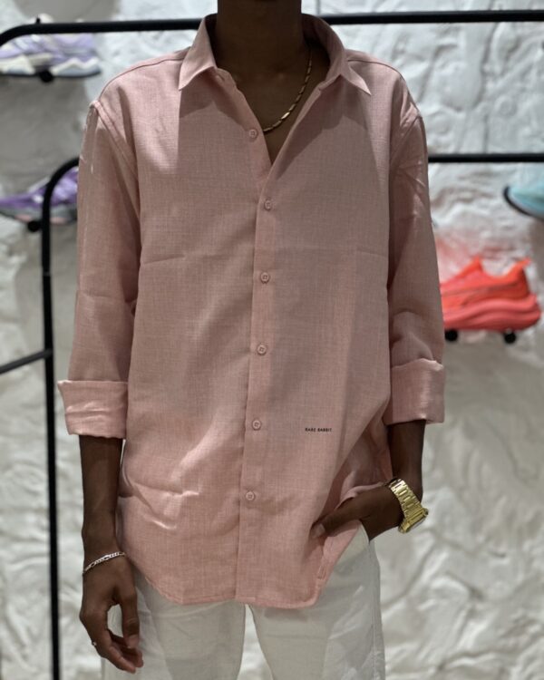 LINEN SHIRTS(PINK)