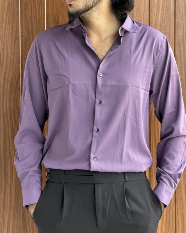 PLAIN SHIRTS(VIOLET)