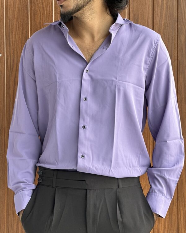 PLAIN SHIRTS(PURPLE)
