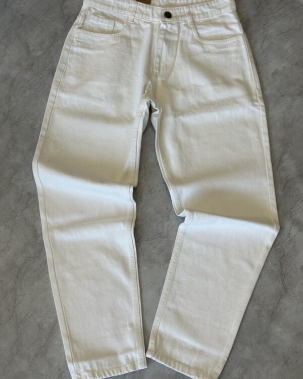 MOM FIT PANTS(WHITE)