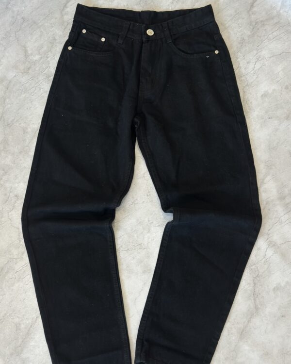 MOM FIT PANTS(BLACK)