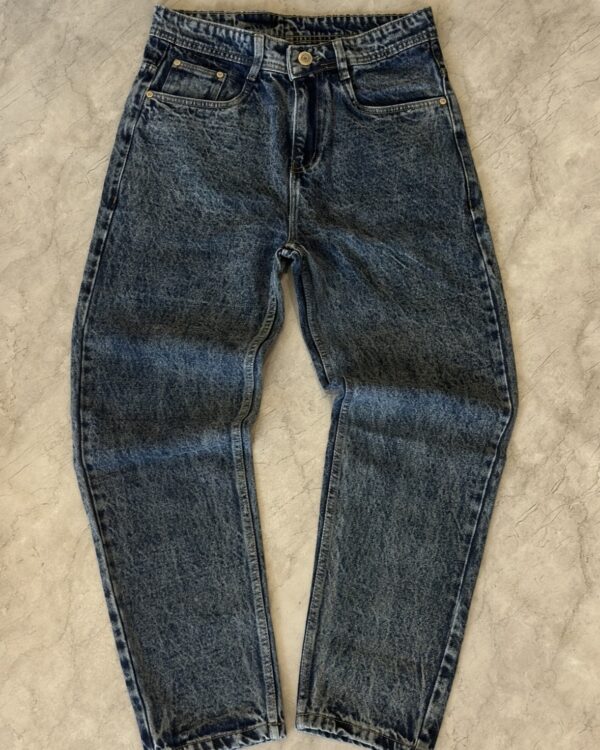 MOM FIT PANTS(DARK BLUE)