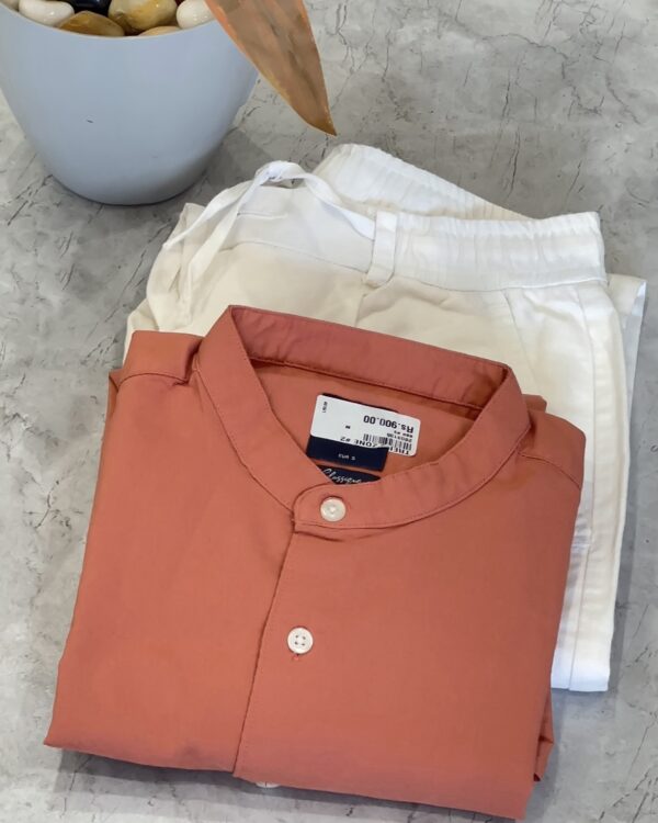 MANDARIN COLLAR SHIRTS