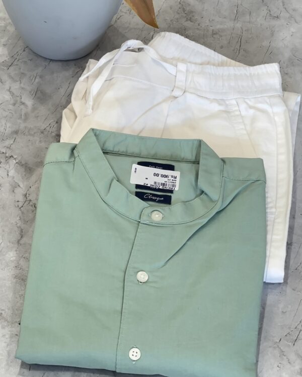 MANDARIN COLLAR SHIRTS