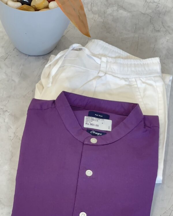 MANDARIN COLLAR SHIRTS