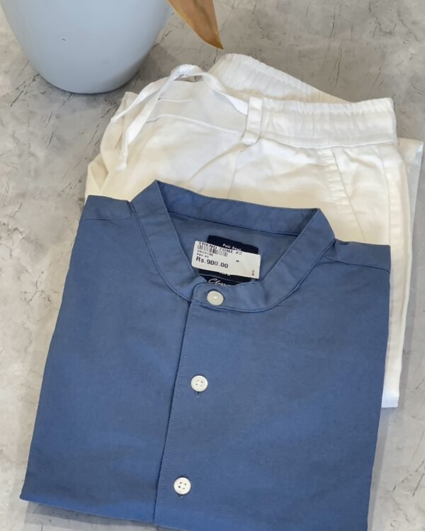 MANDARIN COLLAR SHIRTS