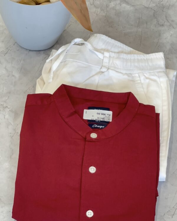 MANDARIN COLLAR SHIRTS