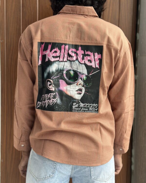 CORDUROY BACKPRINT SHIRTS