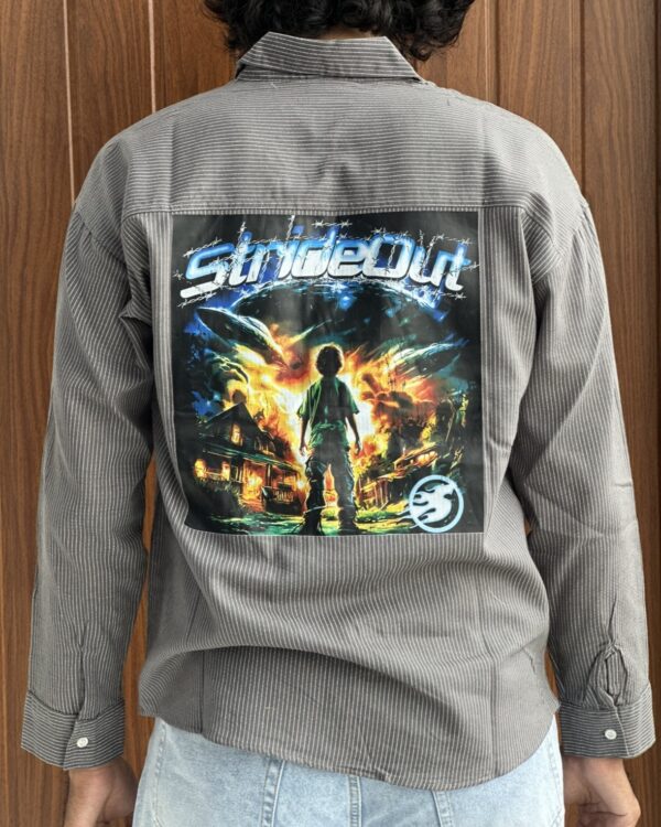 CORDUROY BACKPRINT SHIRTS