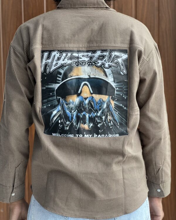 CORDUROY BACKPRINT SHIRTS