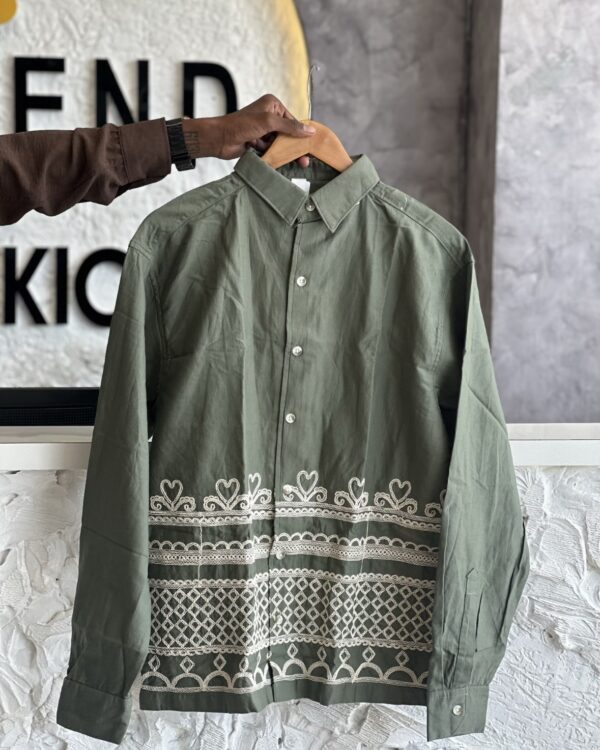 BOTTOM EMBROIDERY SHIRTS