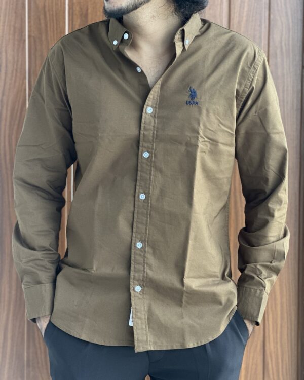 PLAIN SHIRTS(KHAKI)