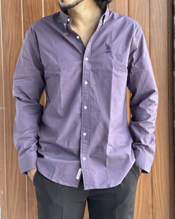 PLAIN SHIRTS(PURPLE)