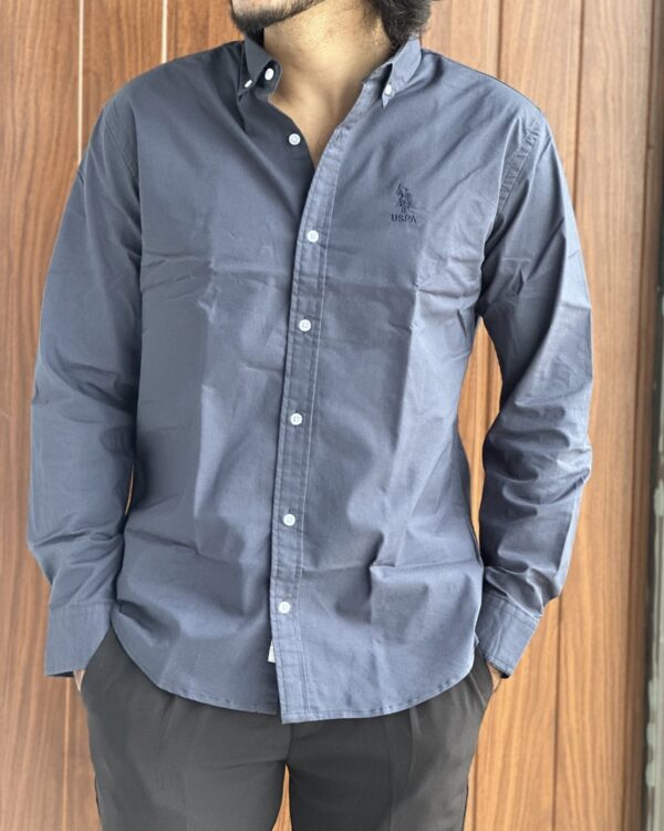 PLAIN SHIRTS(DARK GREY)