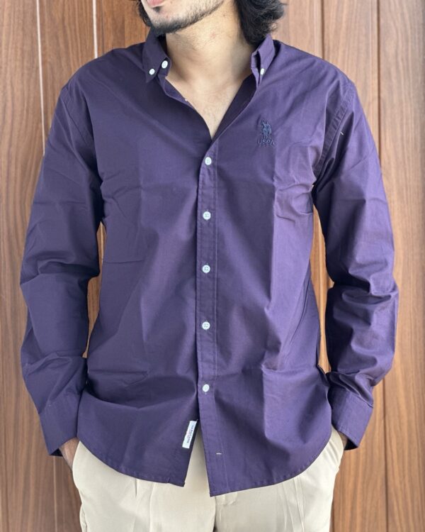 PLAIN SHIRTS(VIOLET)