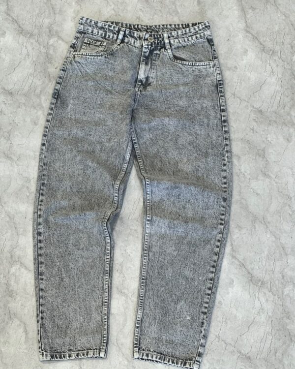 MOM FIT PANTS(GREY)