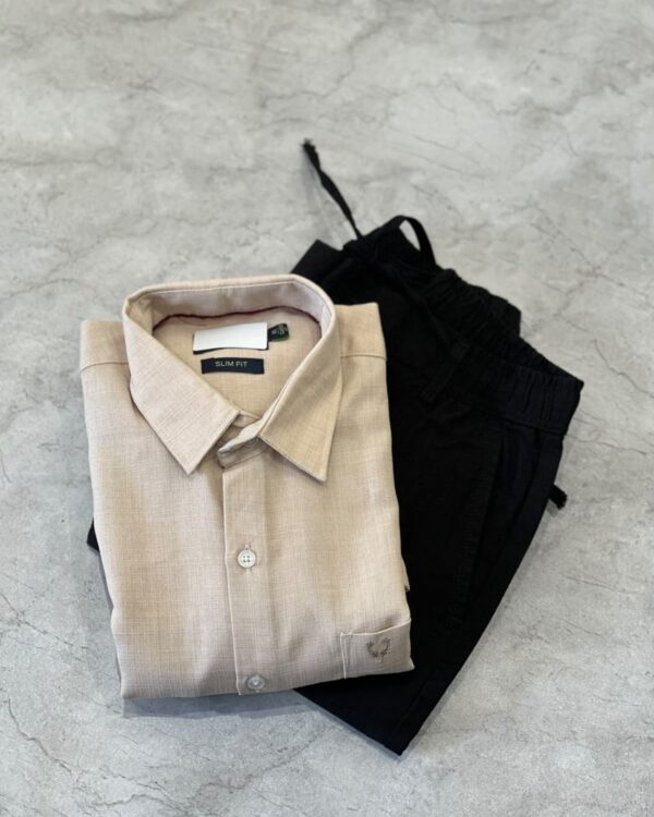 LINEN SHIRTS(TAN)