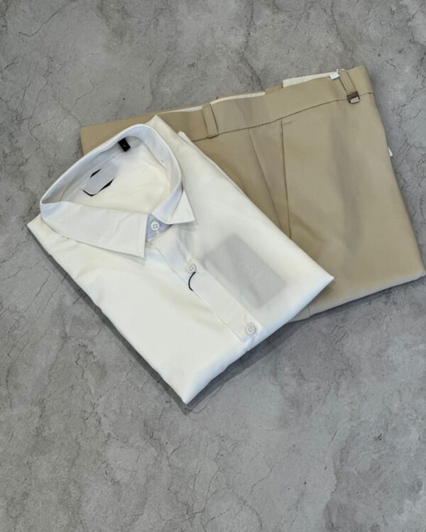 SATIN SHIRTS(WHITE)