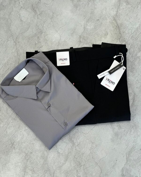 SATIN SHIRTS(ASH)