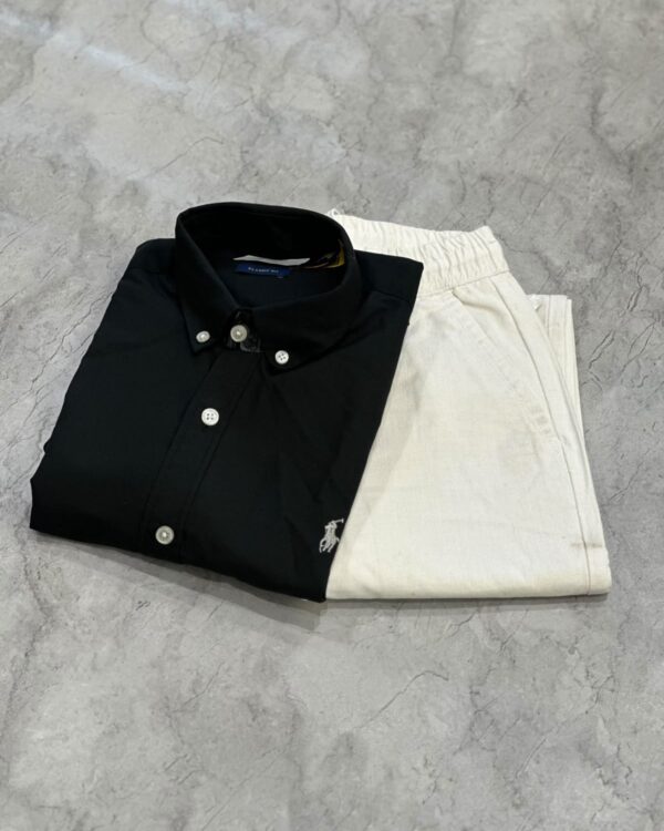 PLAIN SHIRTS(BLACK)