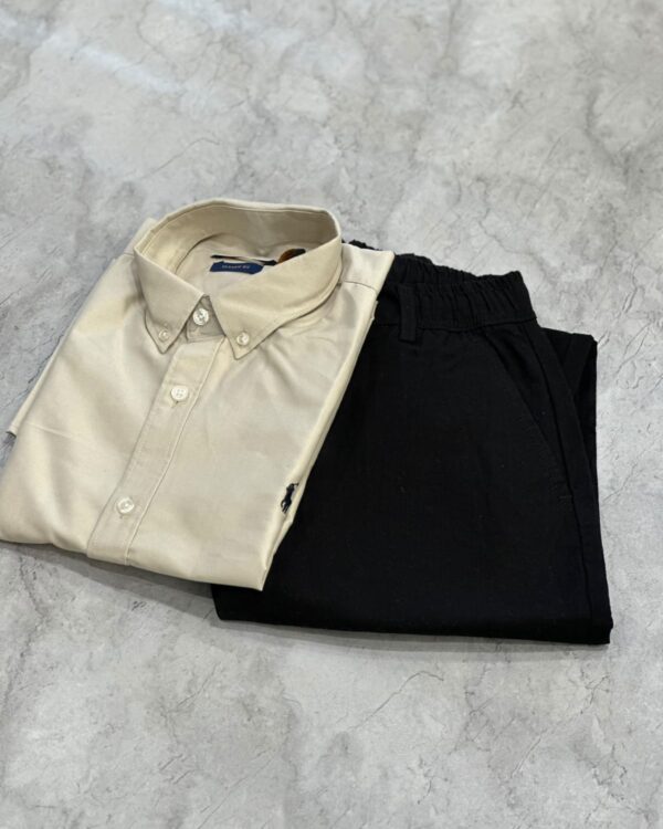 PLAIN SHIRTS(CREAM)