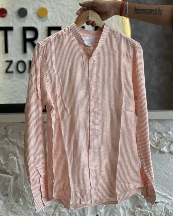 MANDARIN COLLAR SHIRTS