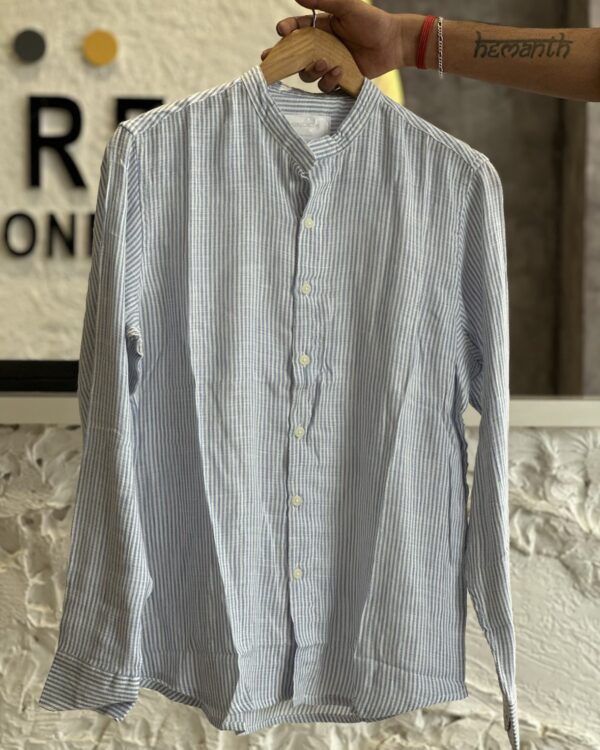 MANDARIN COLLAR SHIRTS