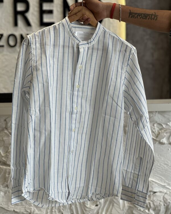 MANDARIN COLLAR SHIRTS
