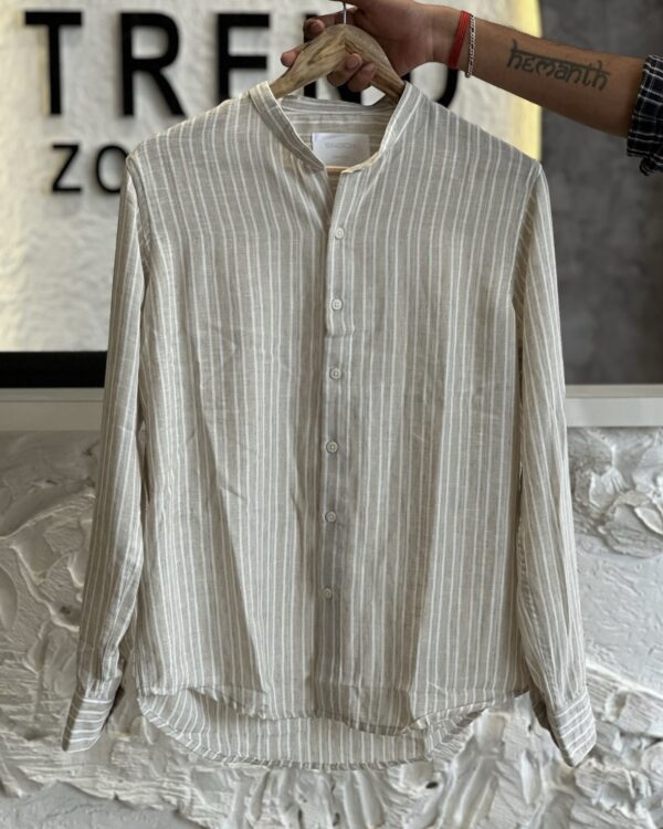 MANDARIN COLLAR SHIRTS