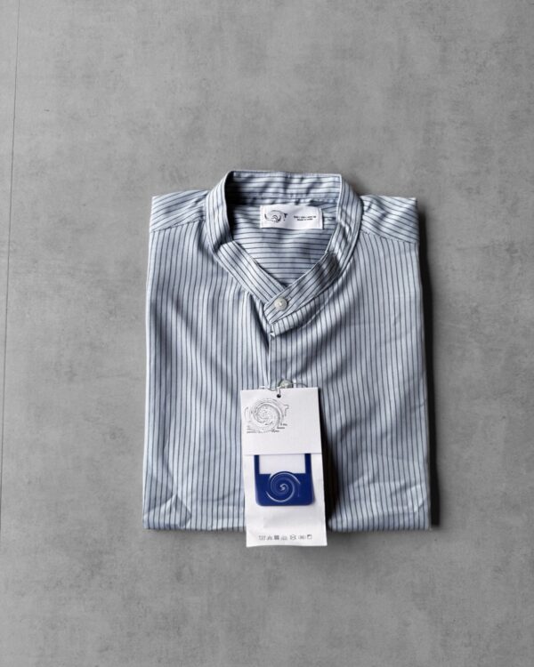 MANDARIN STRIPE SHIRT