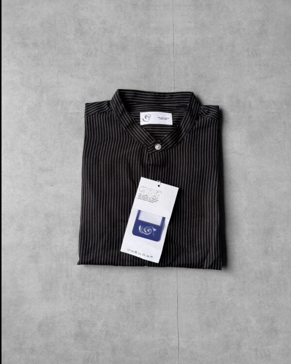 MANDARIN STRIPE SHIRTS