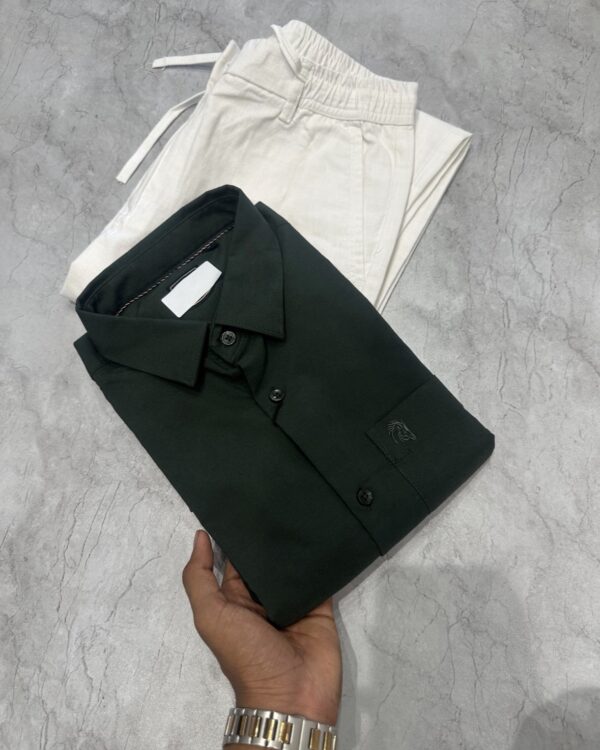 PLAIN SHIRTS(TEAL)